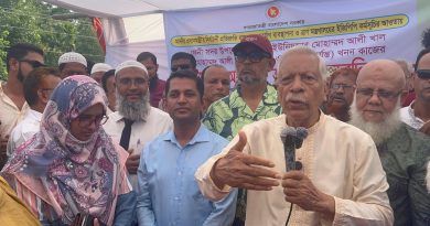 শর্শদি-এলাহীগঞ্জ খাল খনন কাজের উদ্বোধন করলেন এমপি জয়নাল