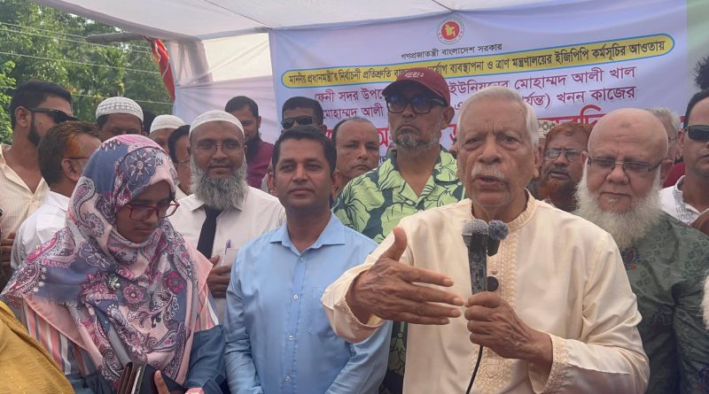 শর্শদি-এলাহীগঞ্জ খাল খনন কাজের উদ্বোধন করলেন এমপি জয়নাল